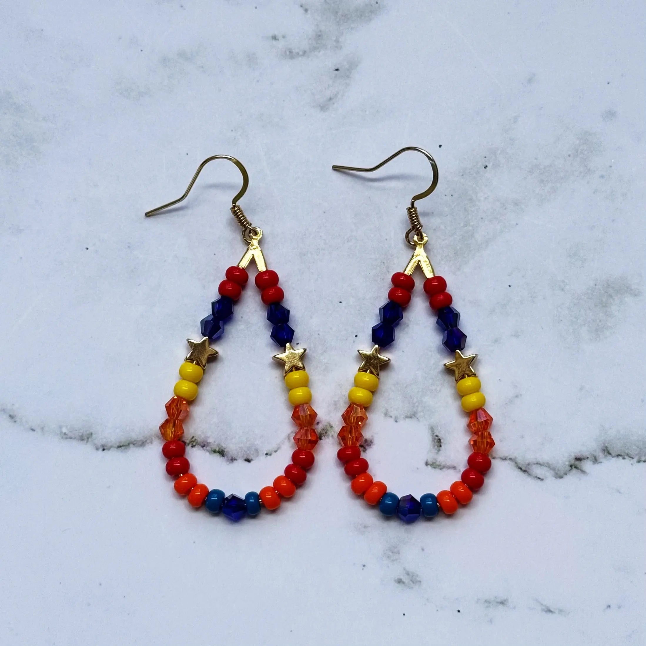 Astros Earrings - Bliss Bayou