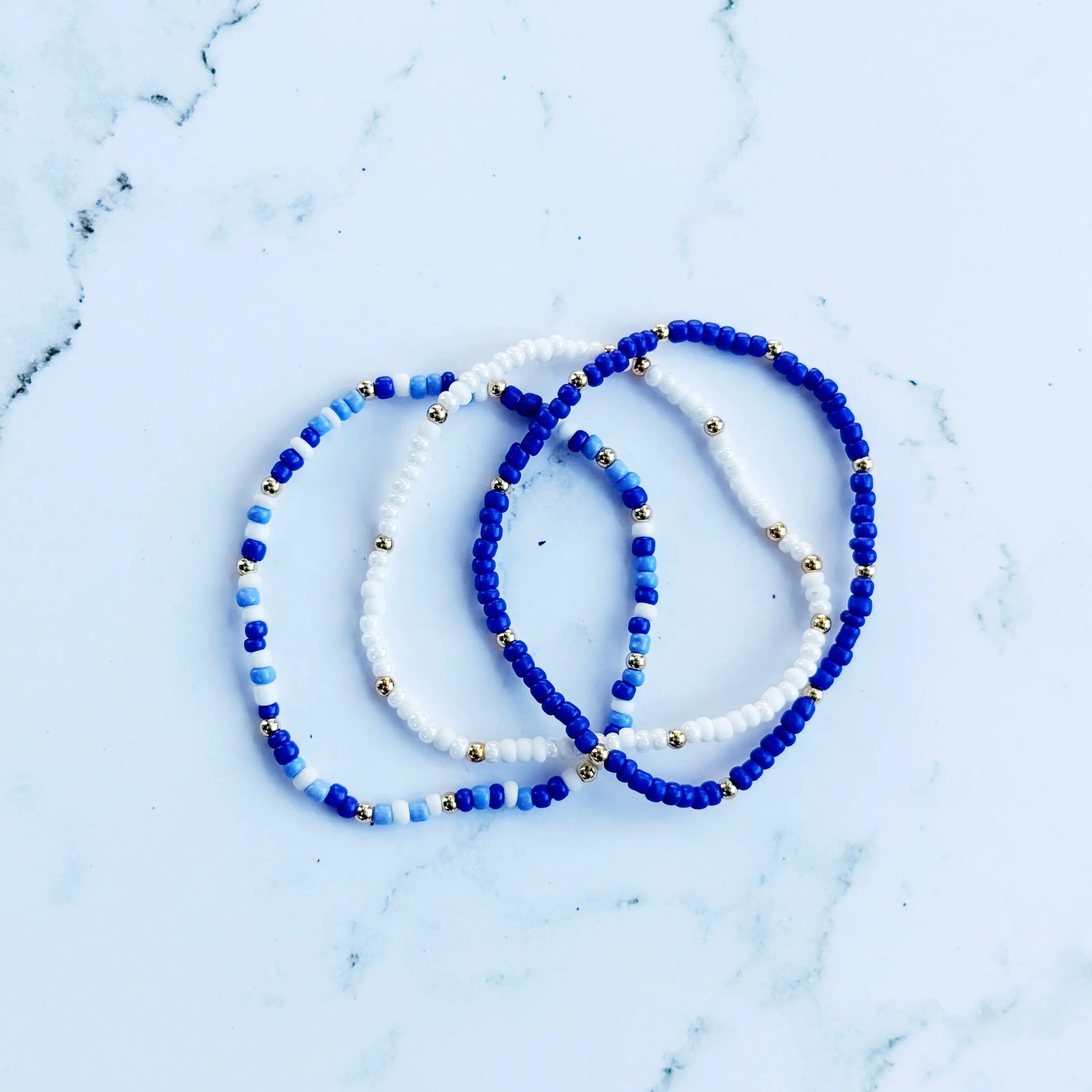 Blue & White Spirit Set | Bliss Bayou