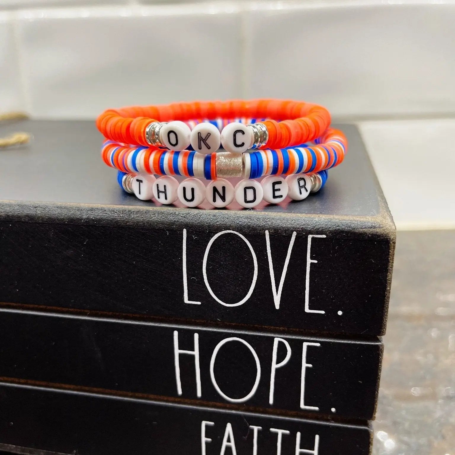 Custom Name Beaded Bracelets • Heishi & Seed | Bliss Bayou