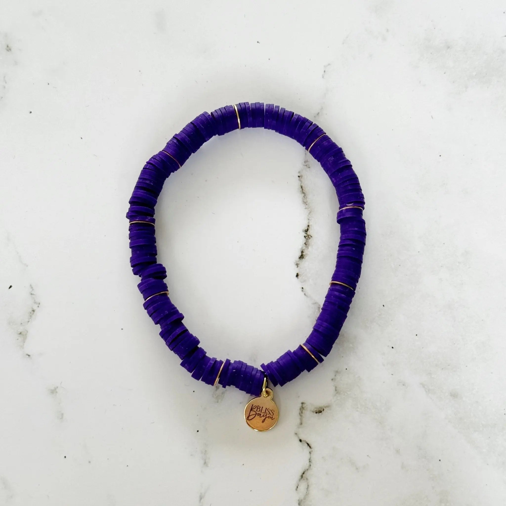 Solid Color Vinyl Bracelet | Bliss Bayou