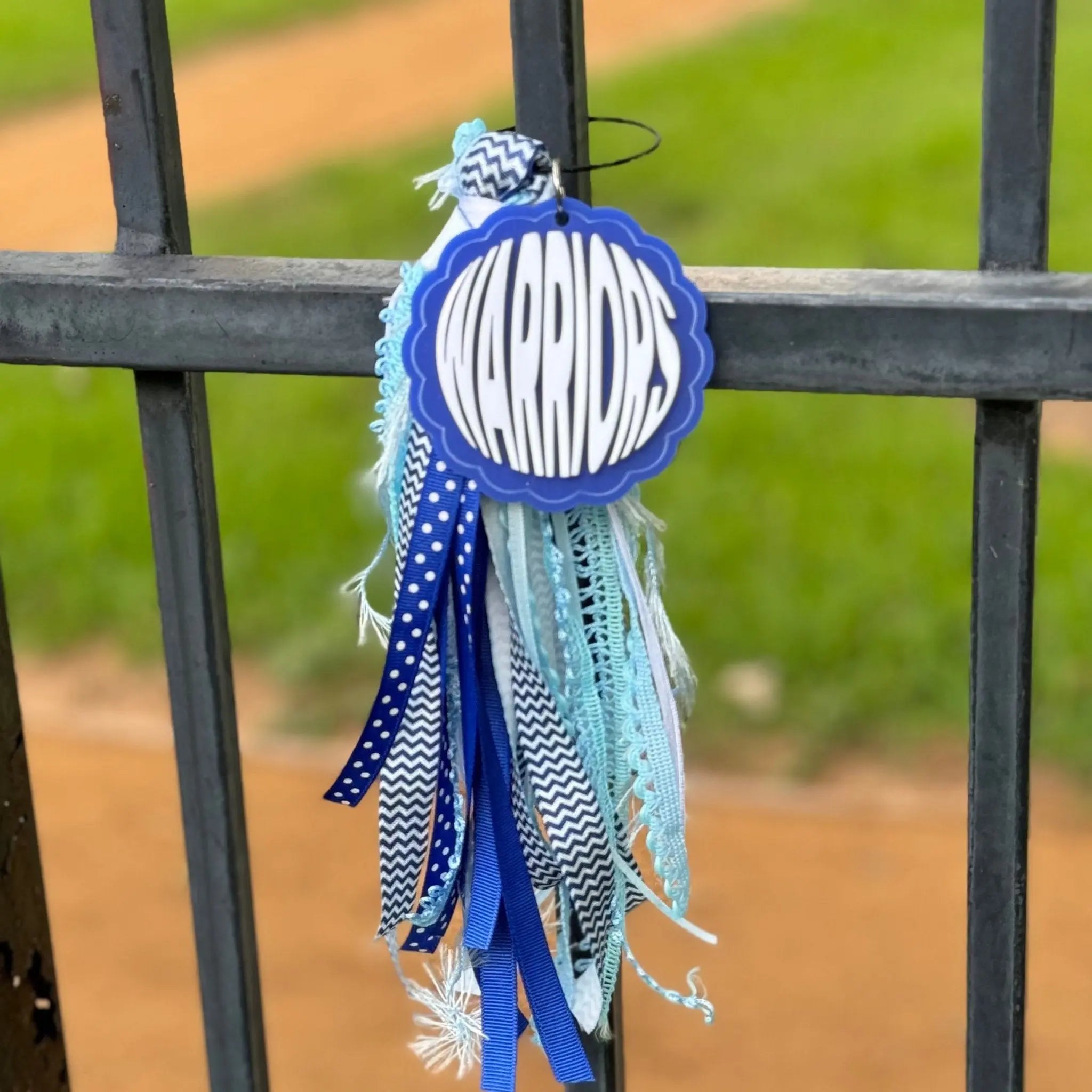 Warriors Bag Tag | Bliss Bayou