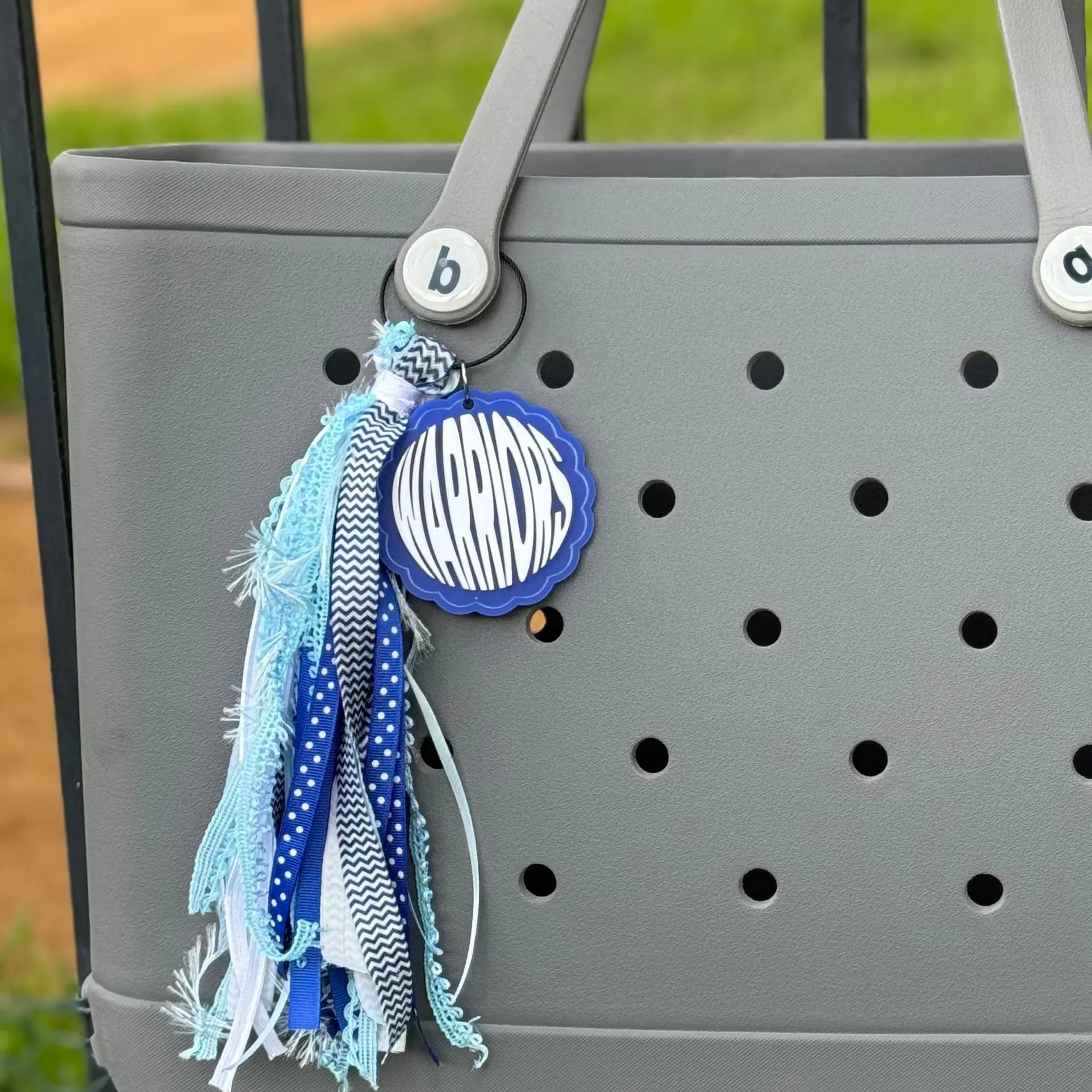 Warriors Bag Tag | Bliss Bayou