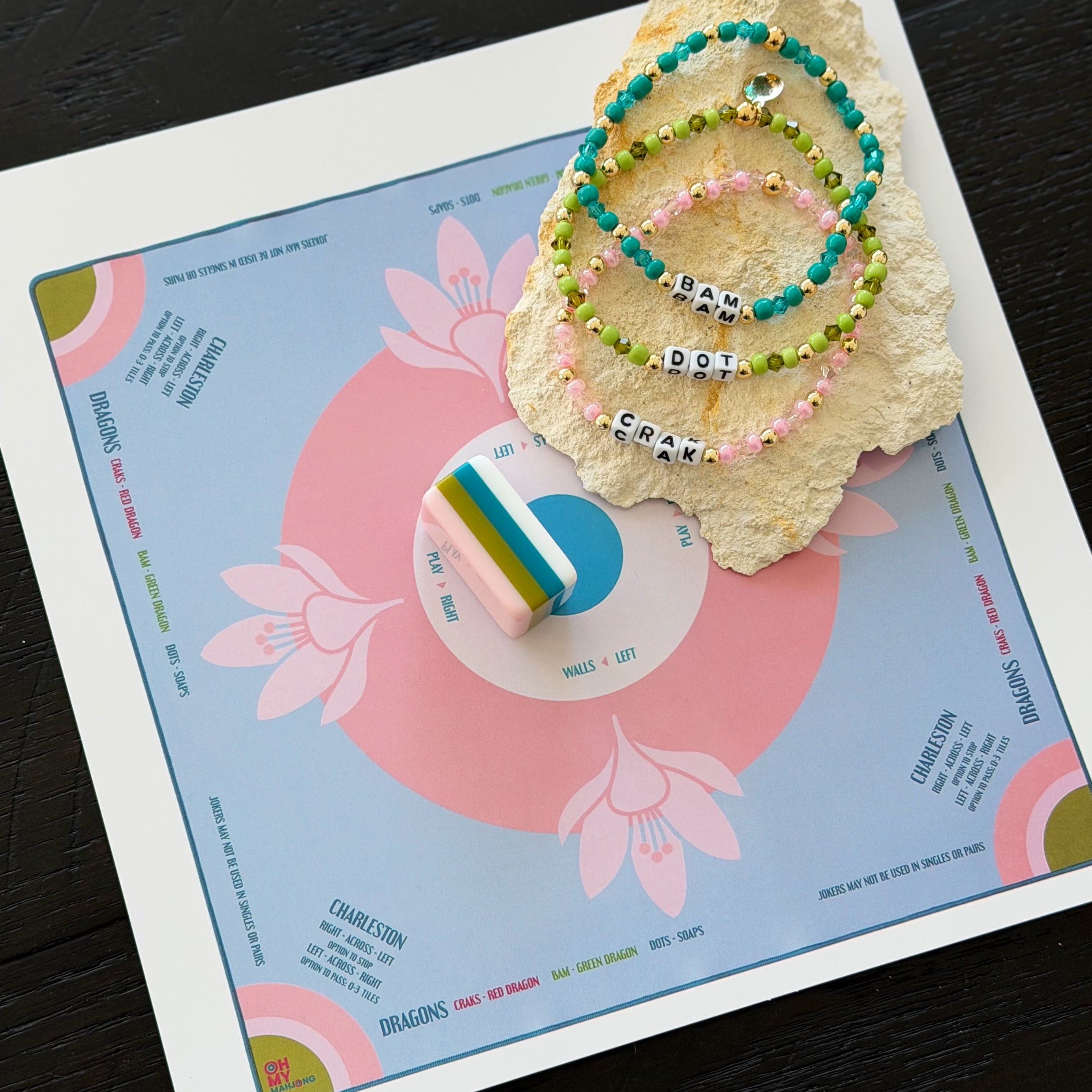 La Fete Mahjong Bracelet Set – Bliss Bayou