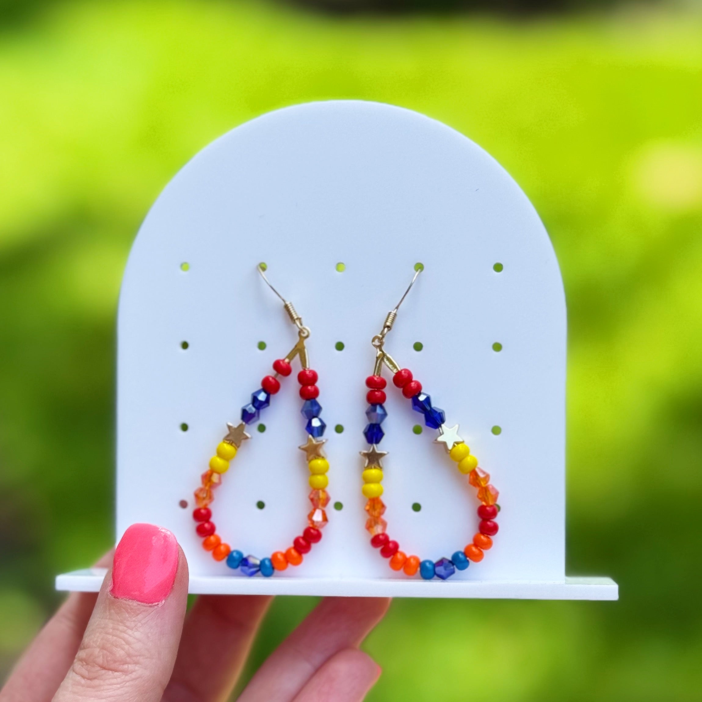 Astros Earrings - Bliss Bayou