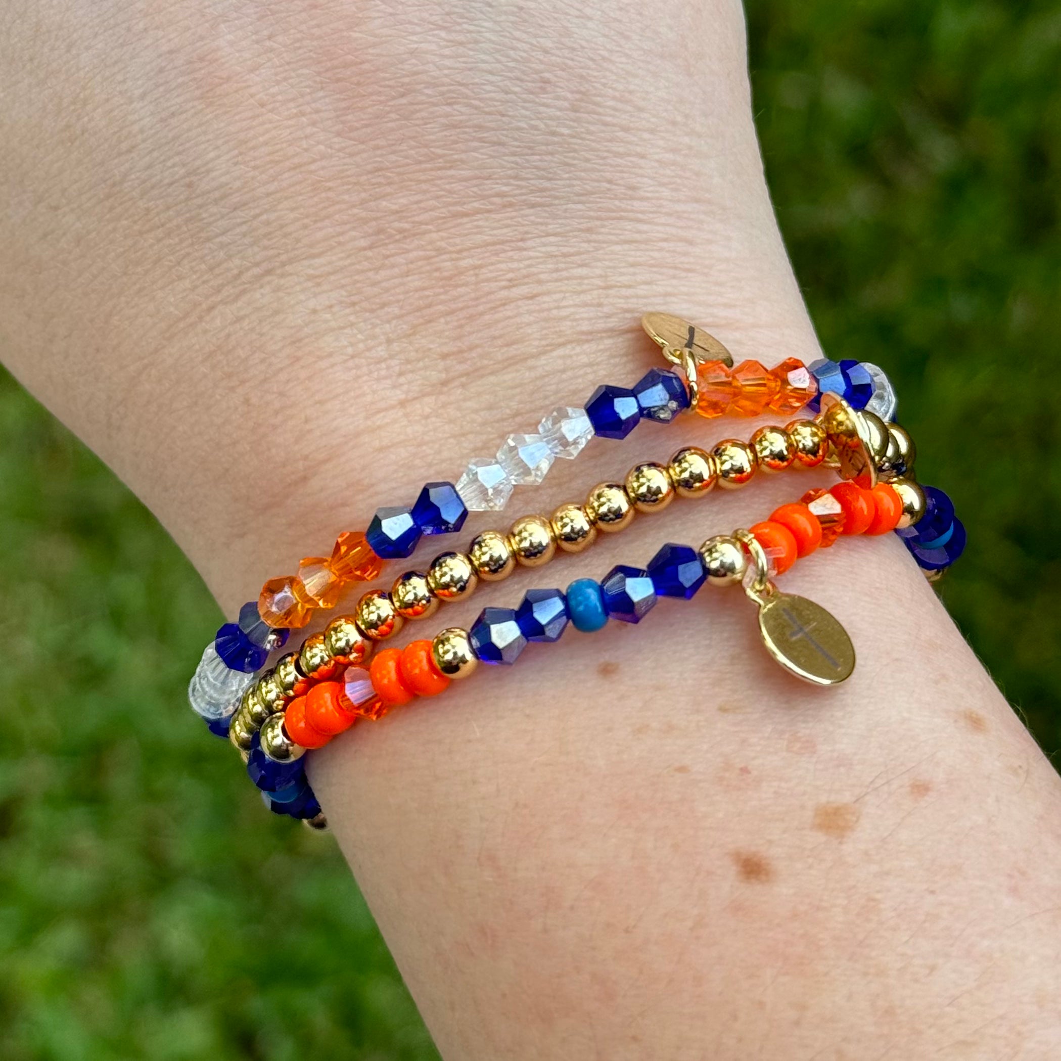 Astros Crystal Bracelet Set - Bliss Bayou