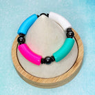 Acrylic Bamboo Bead Bracelet | Bliss Bayou