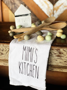 Rae Dunn Inspired Dish Towel | Bliss Bayou