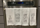 Rae Dunn Inspired Dish Towel | Bliss Bayou