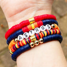 Retro Houston Astros Bracelet Set | Bliss Bayou